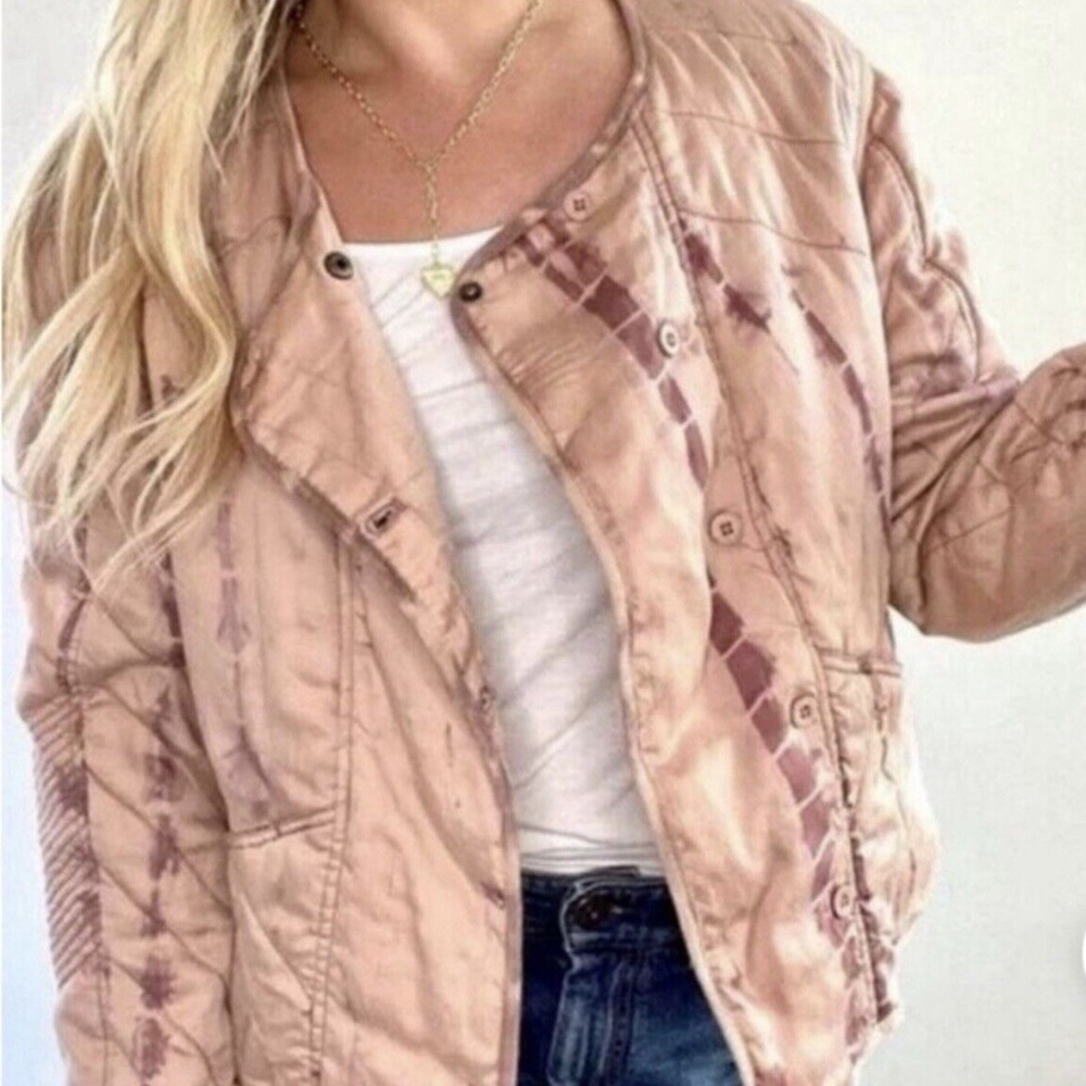 Anthropologie Marrakeck Quilted Bomber Jacket SM